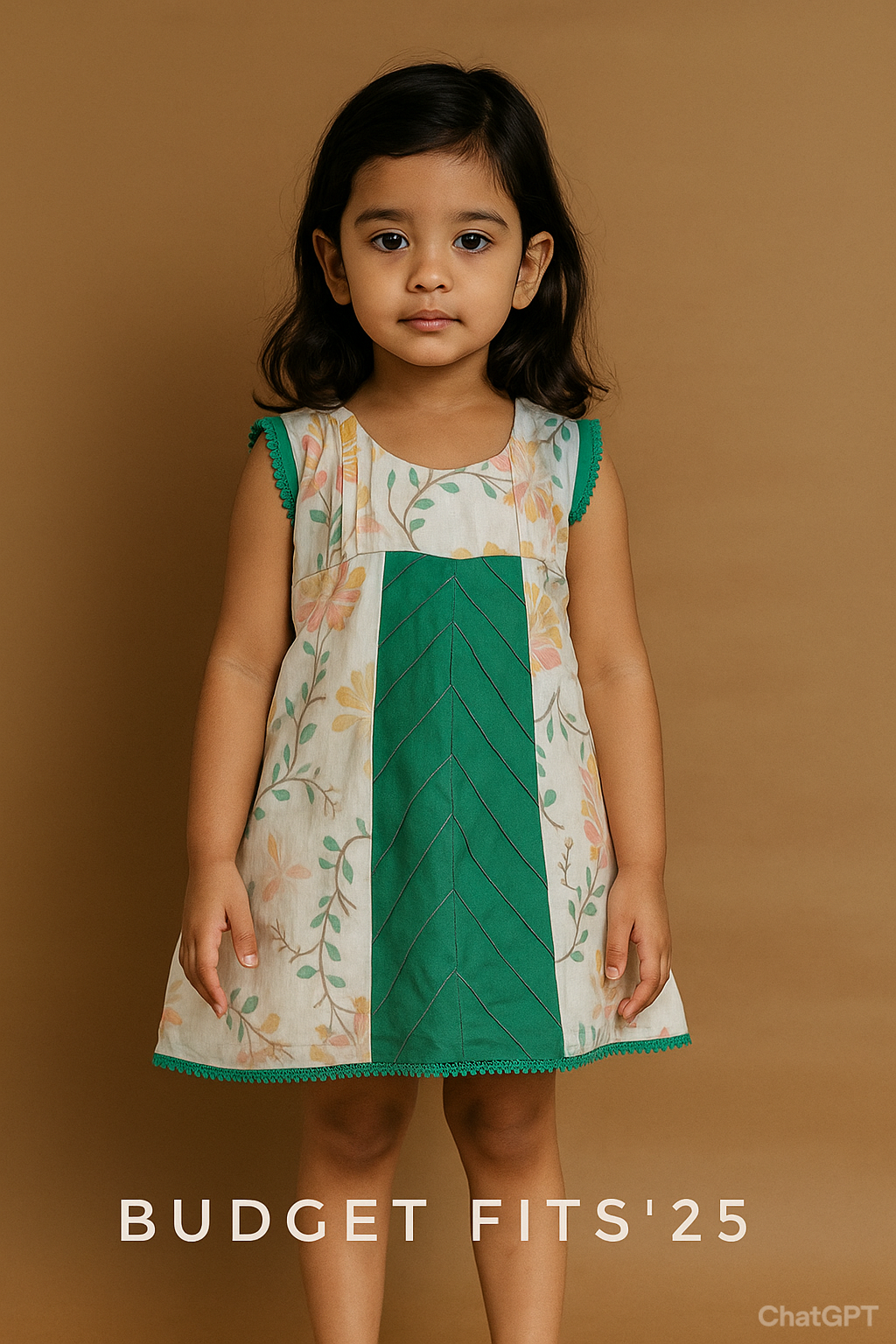 Offwhite and seagreen 1 PC Kurti (BFT-0012)