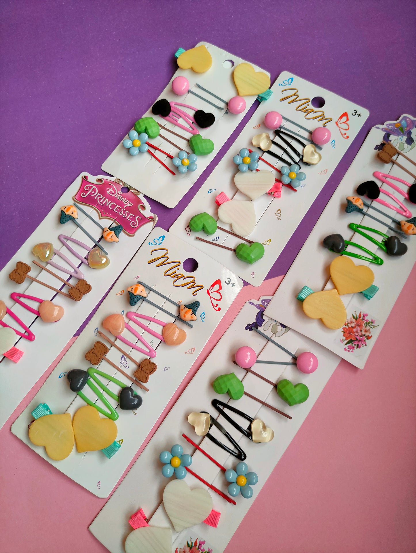 Hair clip set 10 pcs-(HA-004)