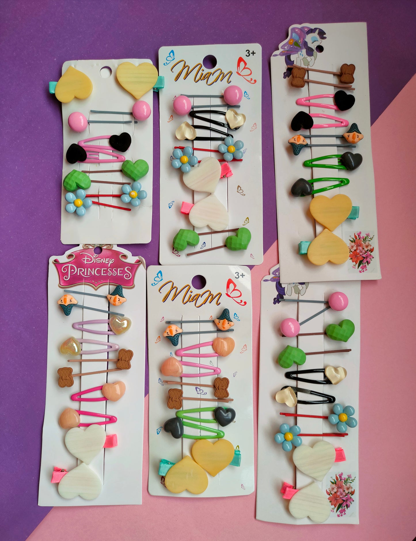 Hair clip set 10 pcs-(HA-004)