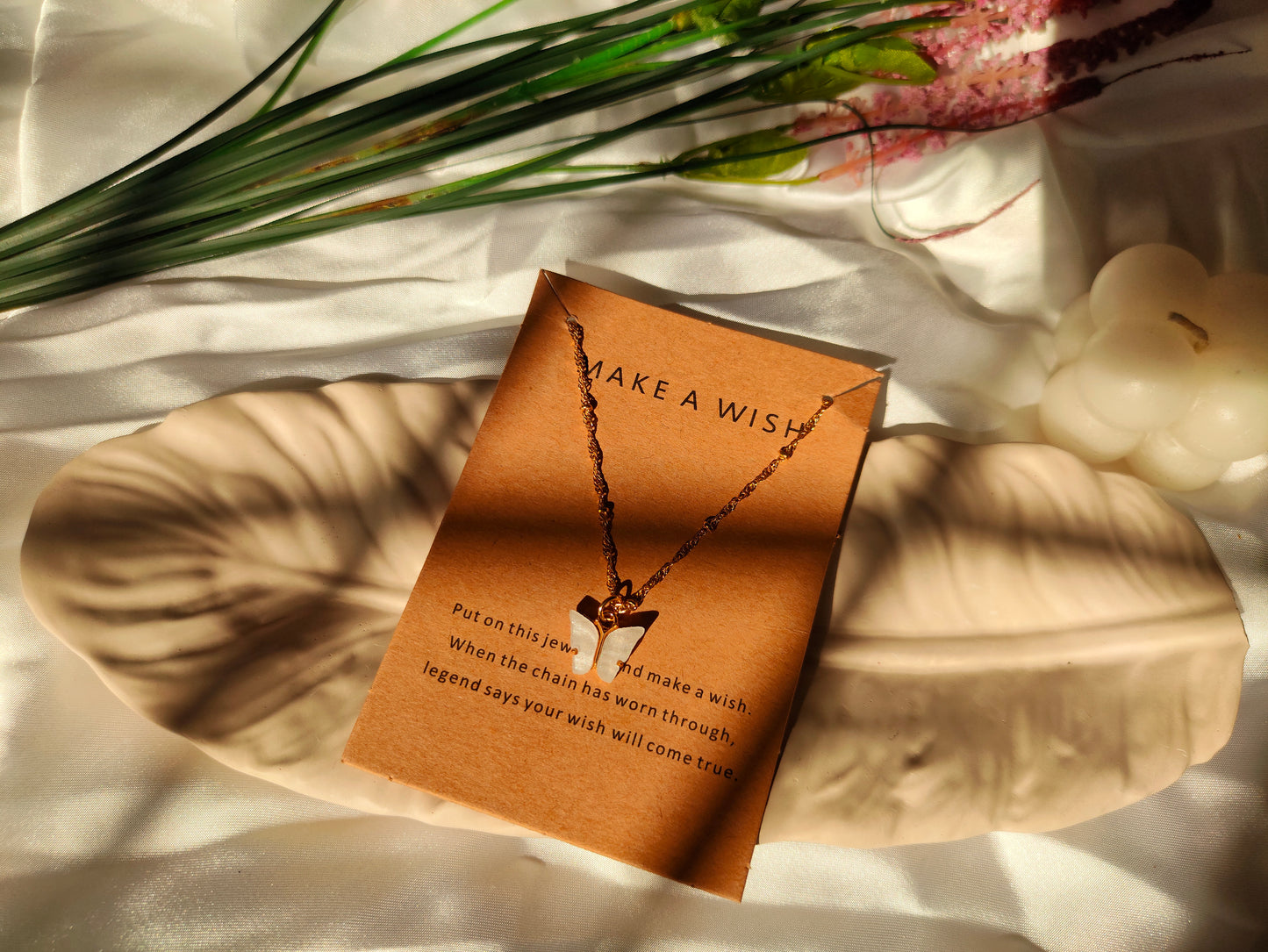 Elegant butterfly necklace-2-(PN-004)