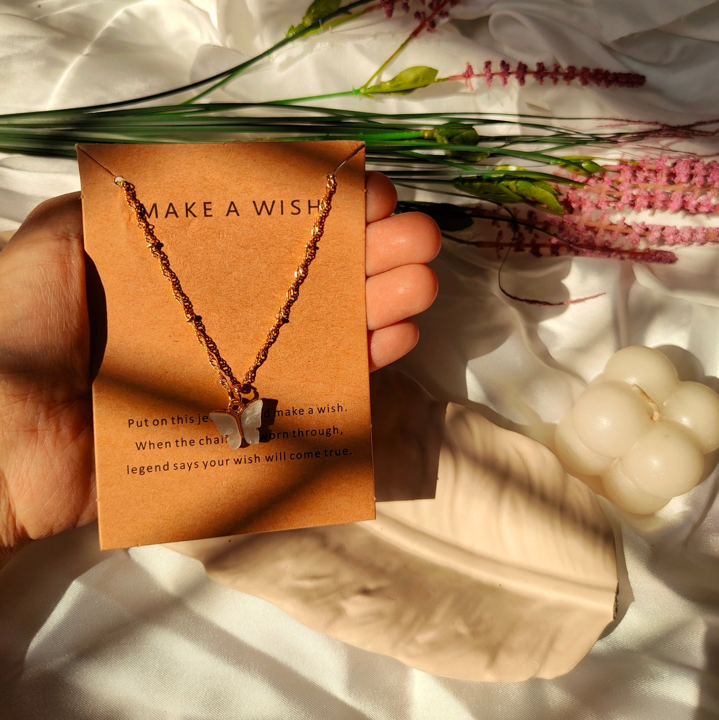 Elegant butterfly necklace-2-(PN-004)