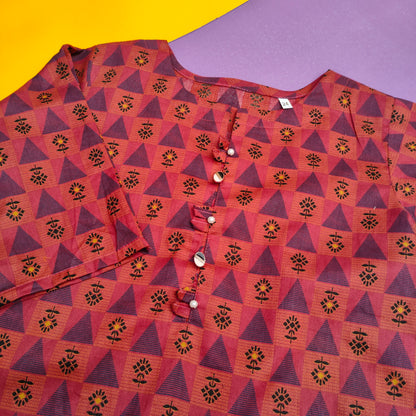 Maroon 1 PC Kurti (BFT-002)