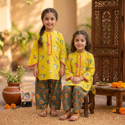 Sunshine 2 PC Lawn suit (GEC-0015)