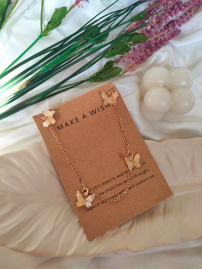 Elegant butterfly necklace-(PN-002)