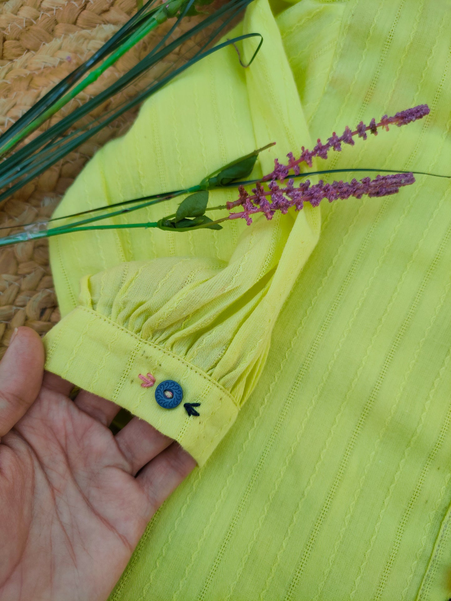 Limes and peaches 2 pcs lawn suit-(TWB-002)