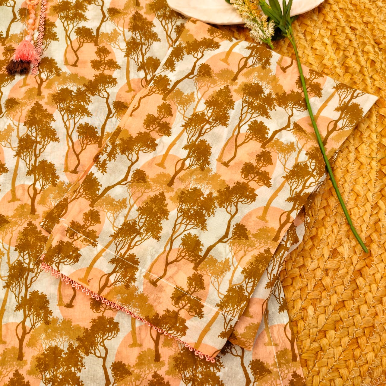 Orchid Adults 2 PC Lawn suit (PLC-0021)