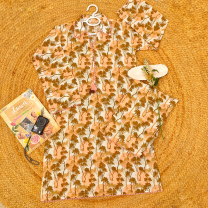 Orchid Adults 2 PC Lawn suit (PLC-0021)