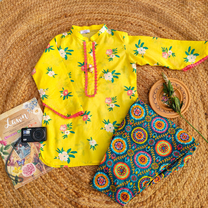 Sunshine 2 PC Lawn suit (GEC-0015)