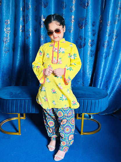 Sunshine 2 PC Lawn suit (GEC-0015)