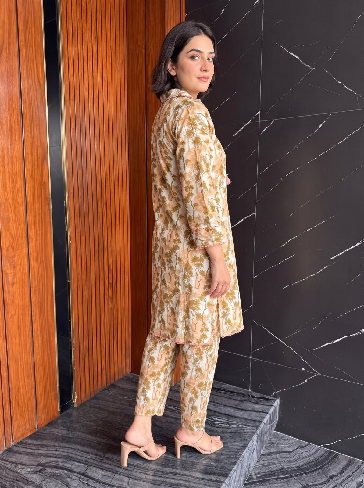 Orchid Adults 2 PC Lawn suit (PLC-0021)